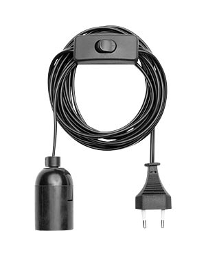 CABLE LUMINAIRE NOIR